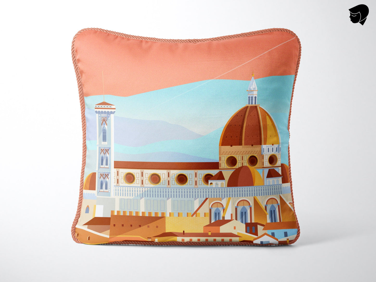 Living room sofa back pillows