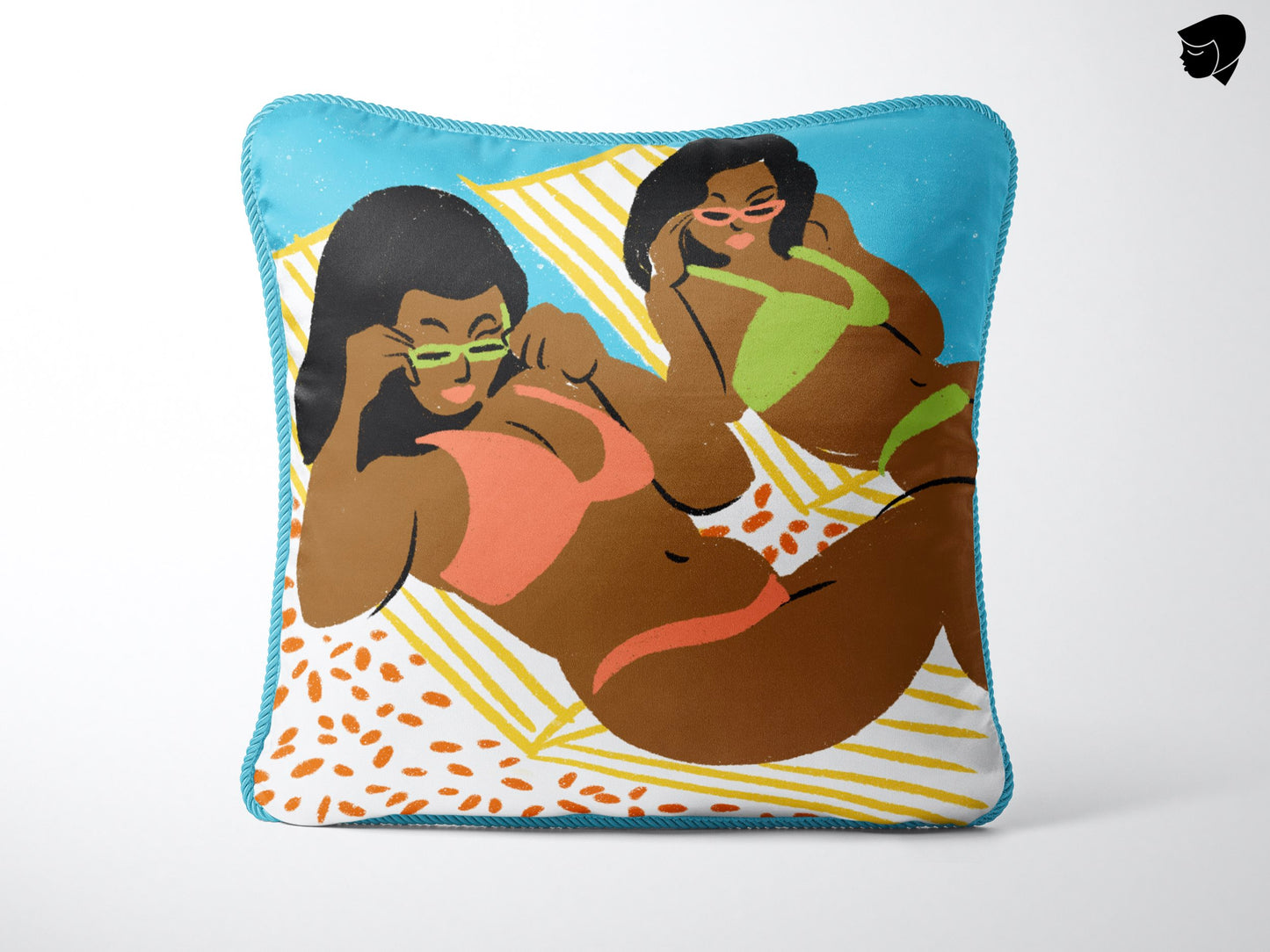 Living room sofa back pillows
