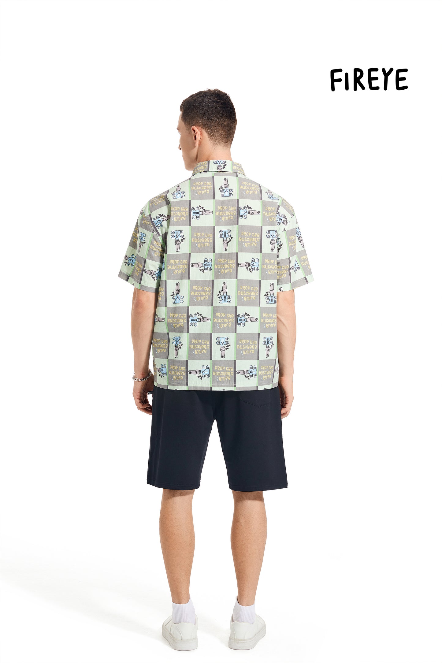 Fun print short-sleeved shirt unisex in summer---Ship within 15-20 days