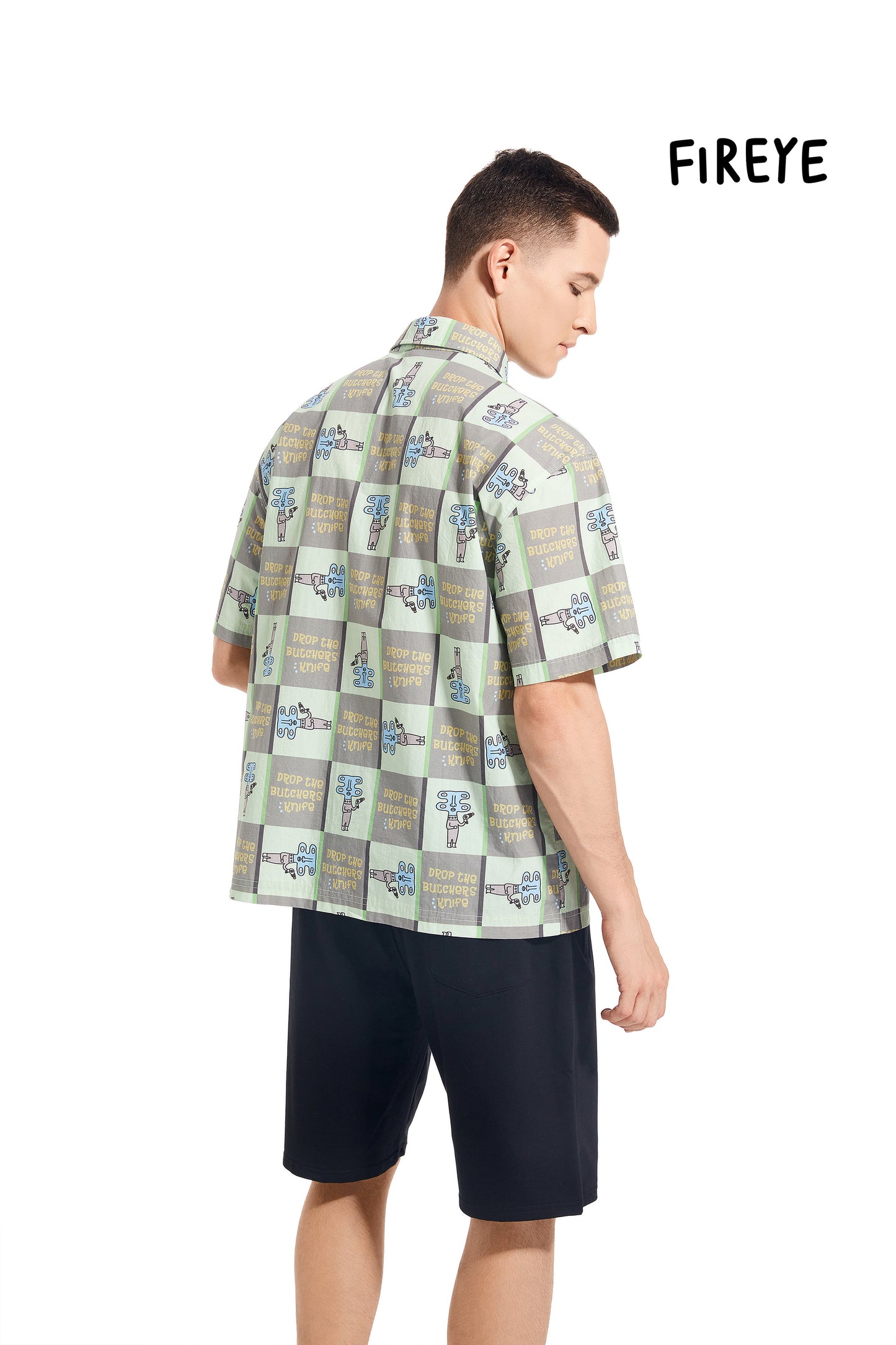 Fun print short-sleeved shirt unisex in summer---Ship within 15-20 days