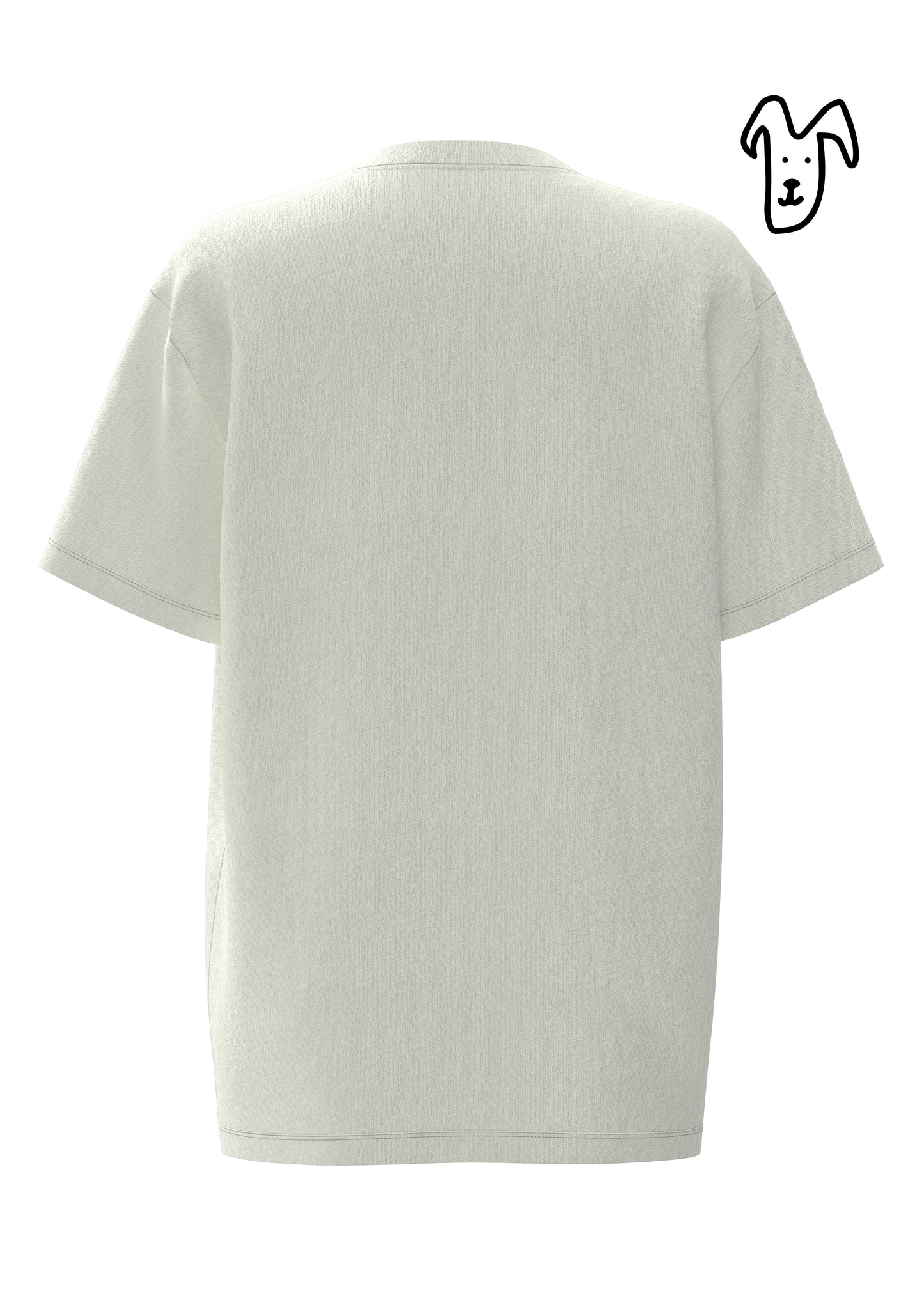 Short sleeve T-shirt, black and white casual versatility