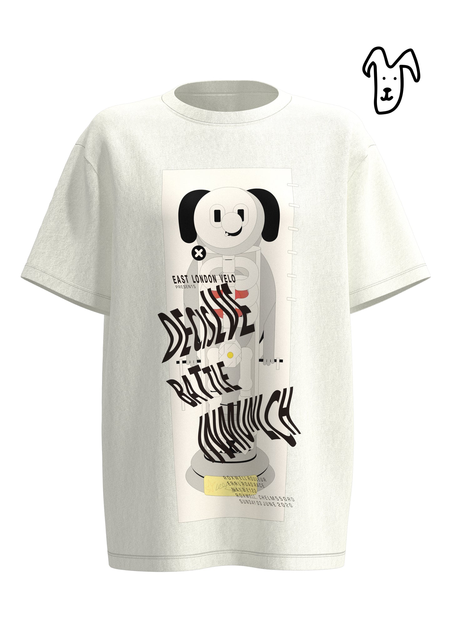 Short sleeve T-shirt, black and white casual versatility
