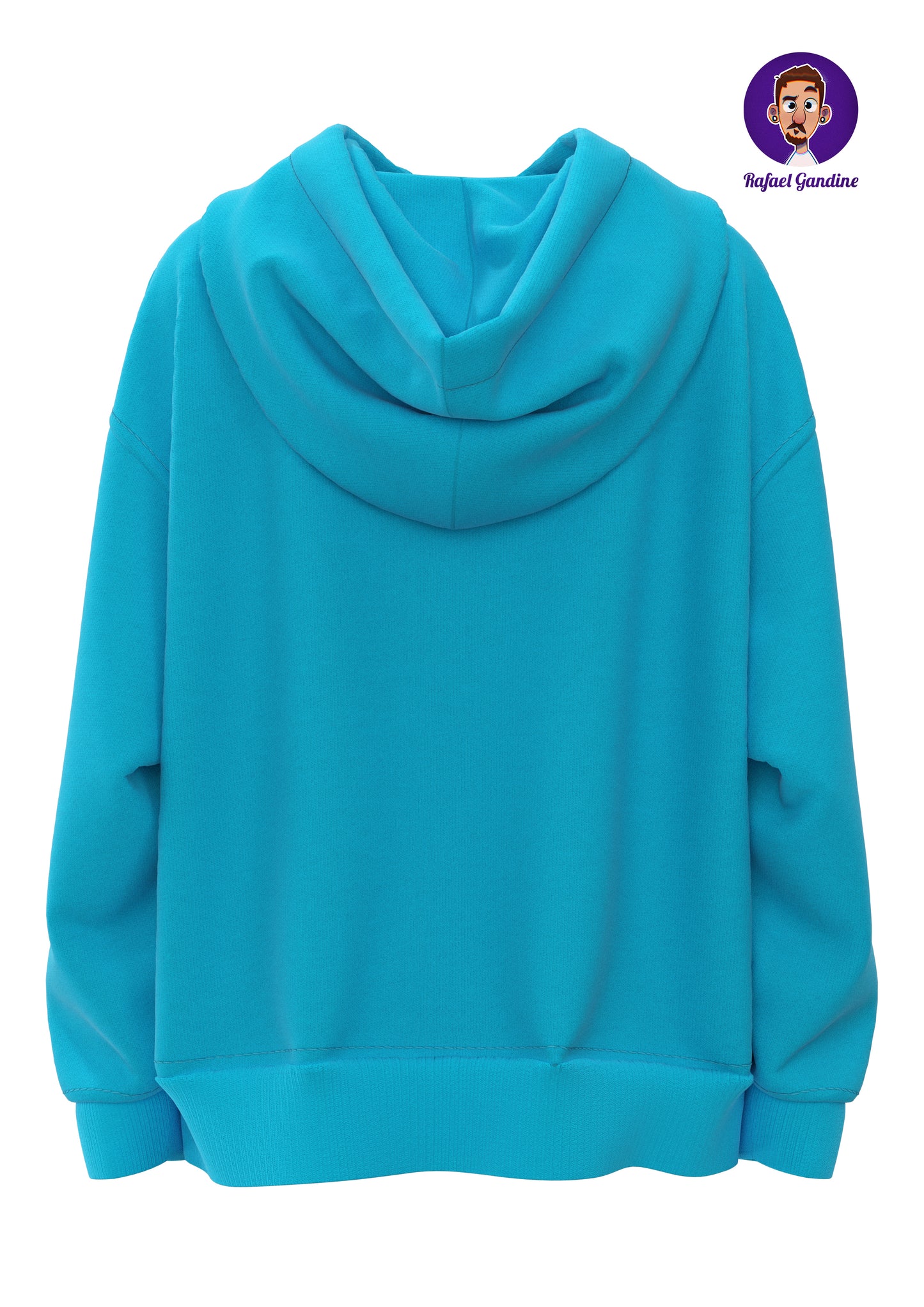 Casual pullover hooded sweatshirt